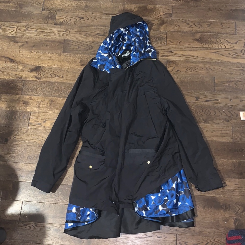 Love Moschino Womens Jacket With Floral Details